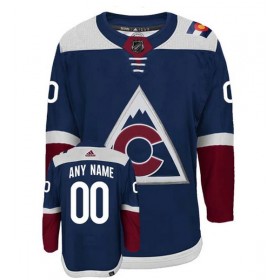 Adidas Maillot de Hockey Colorado Avalanche Personnaliser Navy Troisième Authentic - Homme